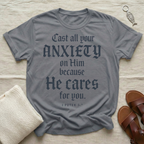 Cast All Your Anxiety Tshirt