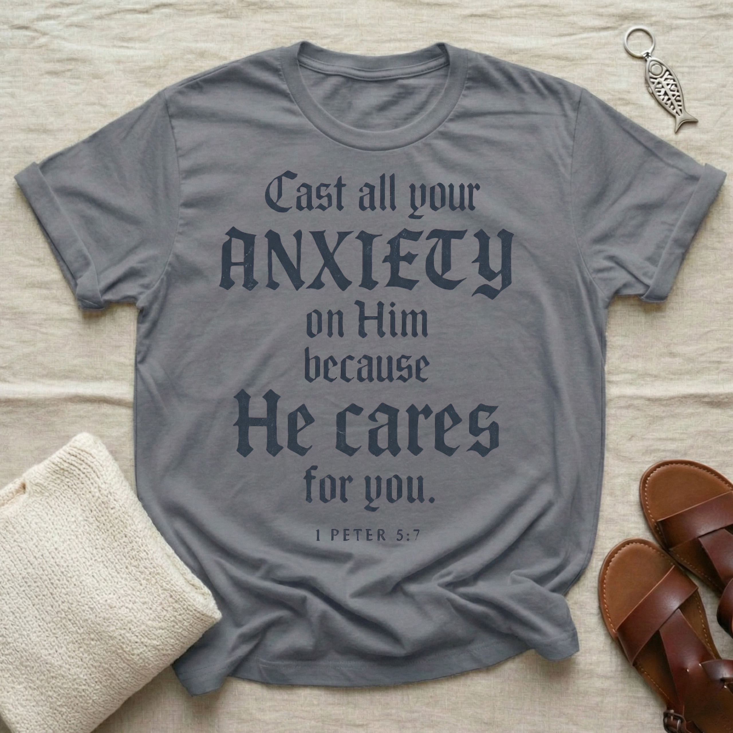 Cast All Your Anxiety Tshirt