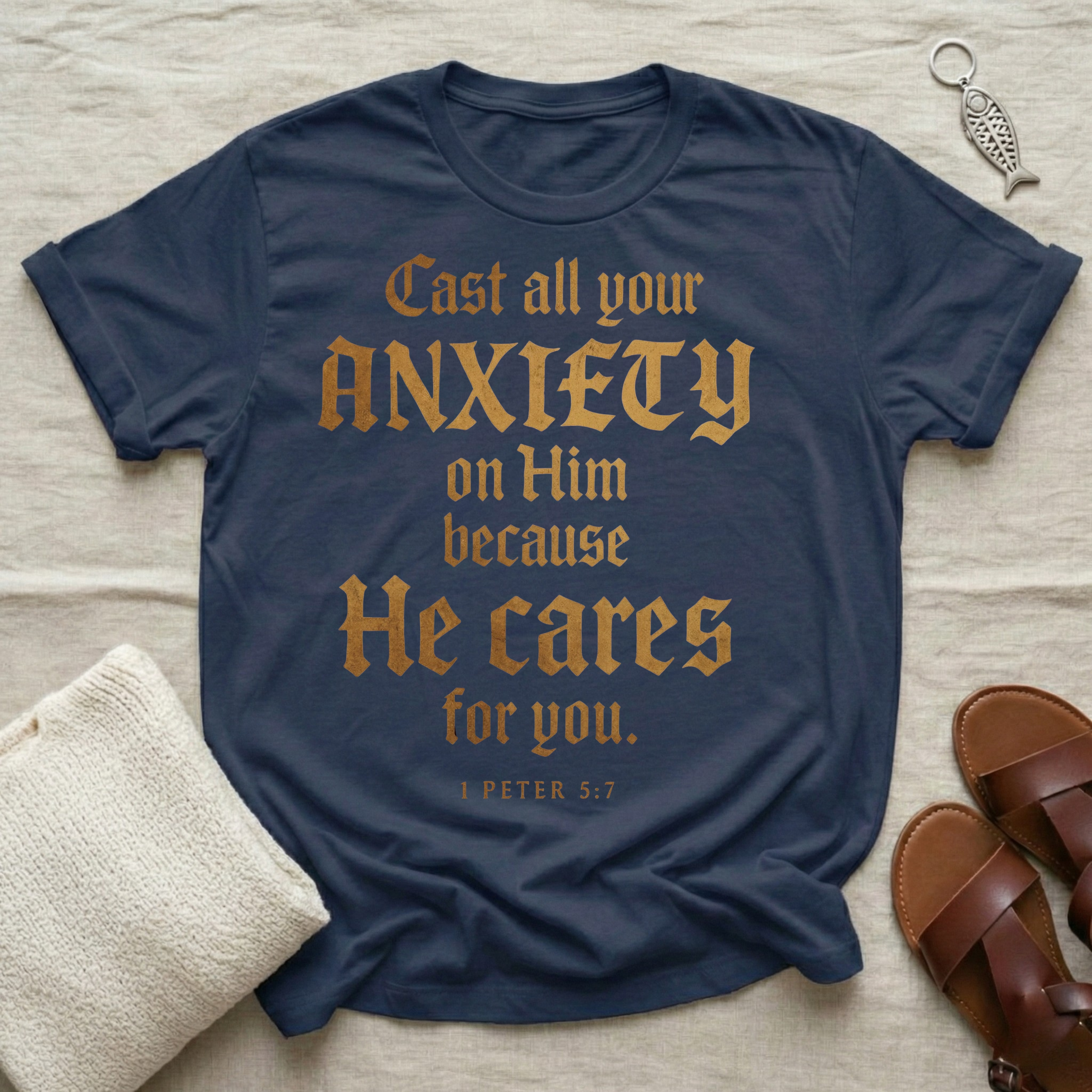 Cast All Your Anxiety Tshirt