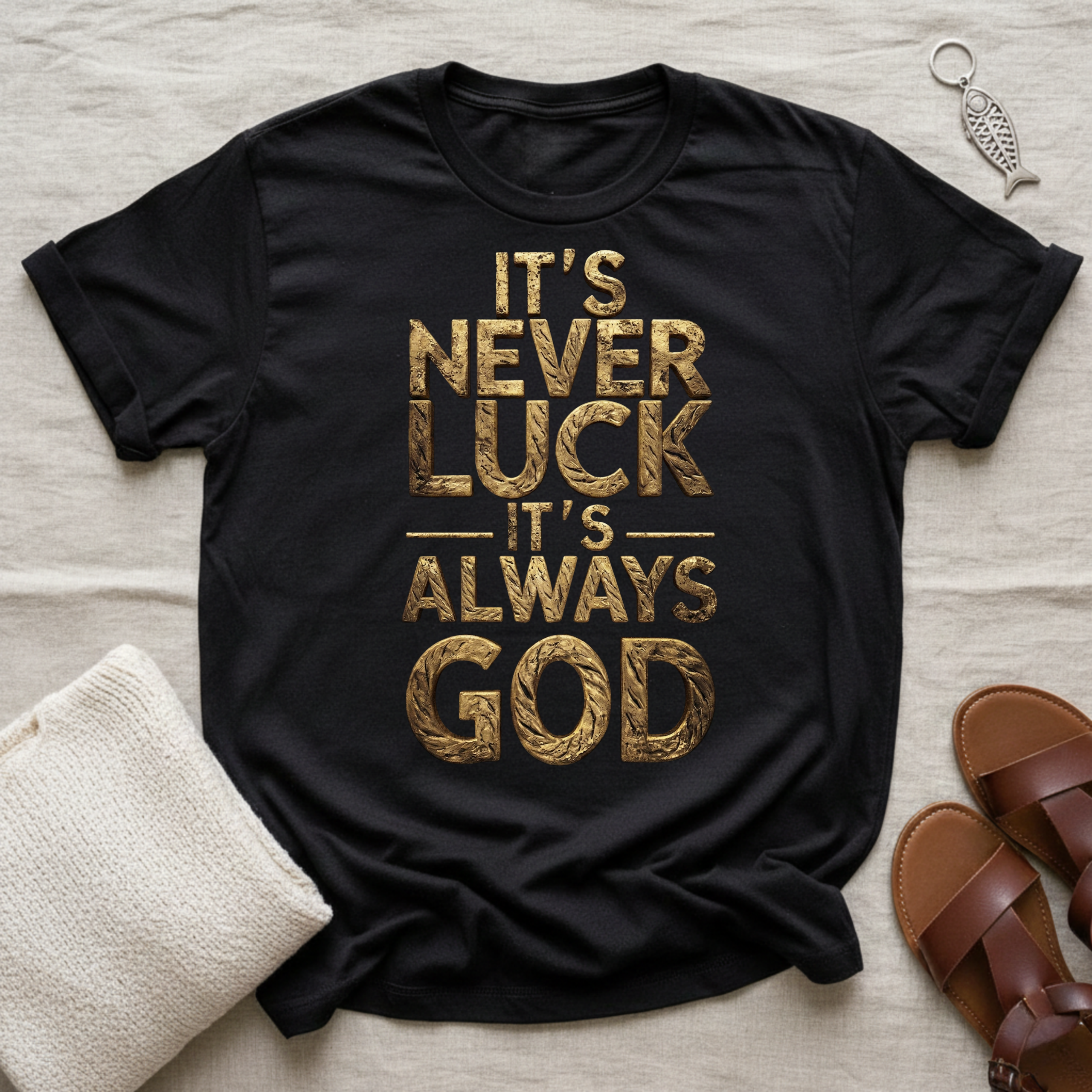 It's Never Luck Tshirt