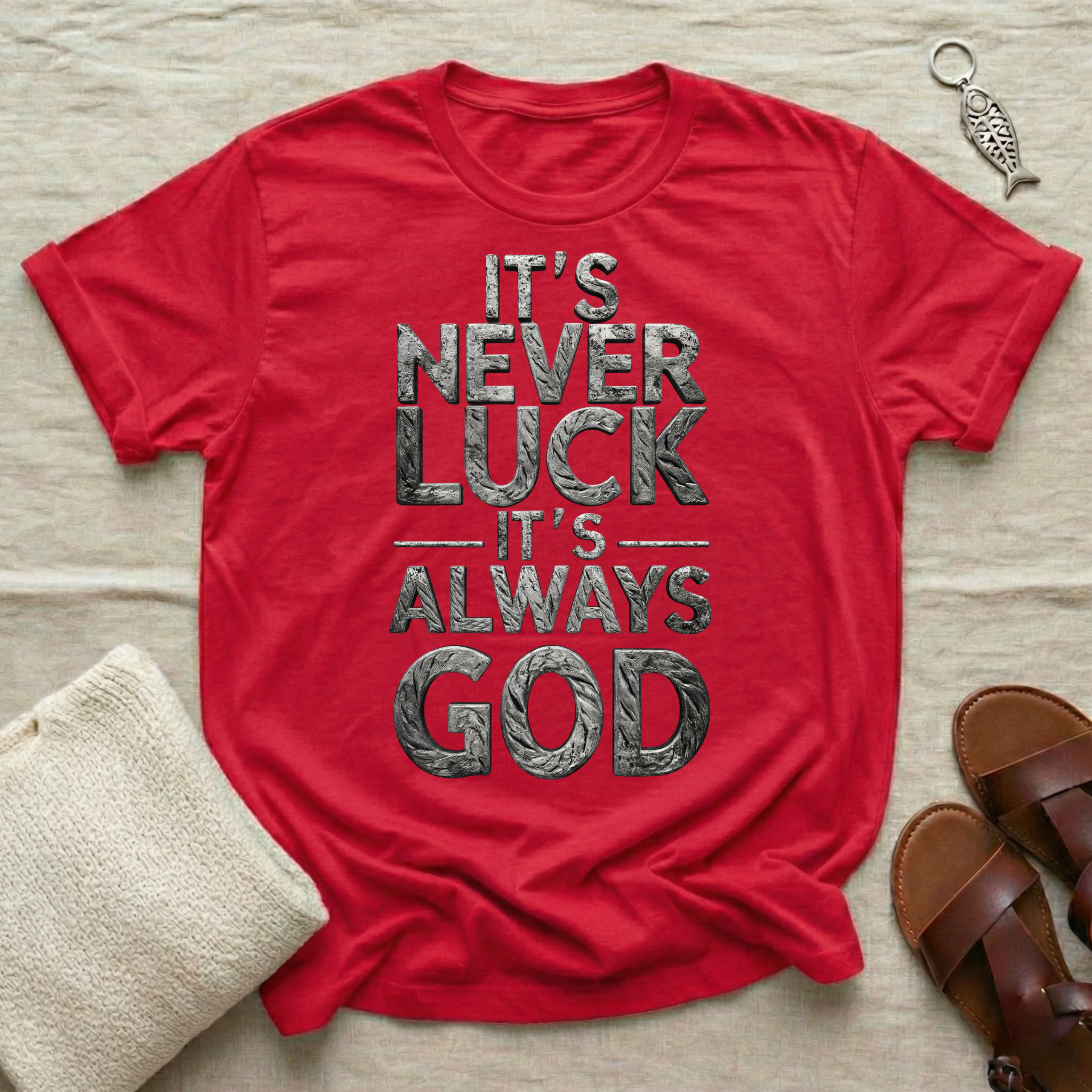 It's Never Luck Tshirt