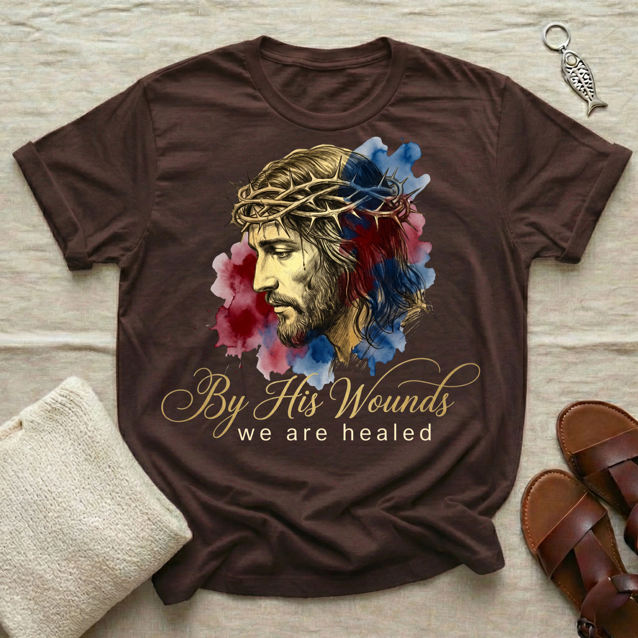 By His Wounds Tshirt