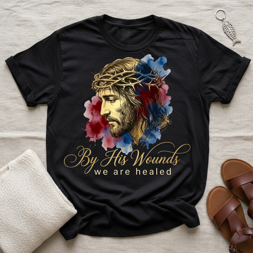 By His Wounds Tshirt