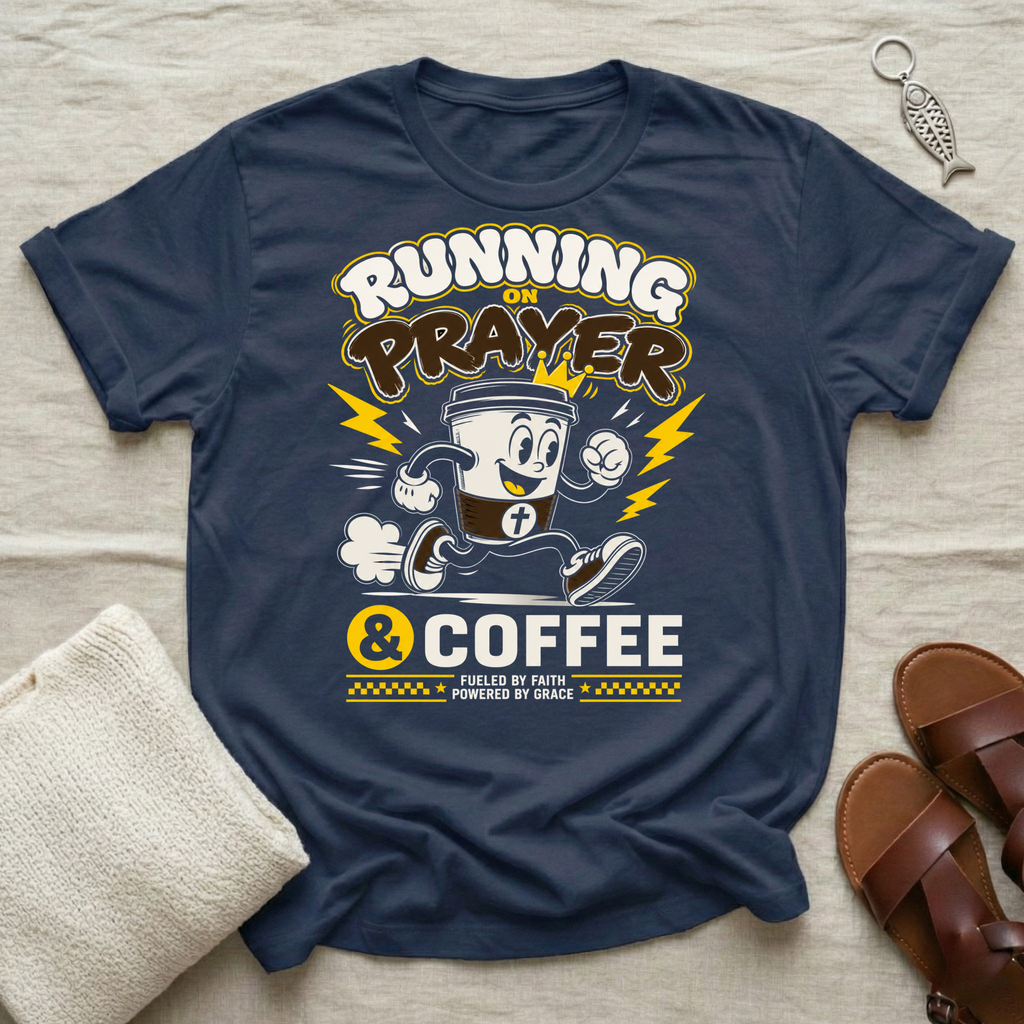 Running On Prayer Tshirt