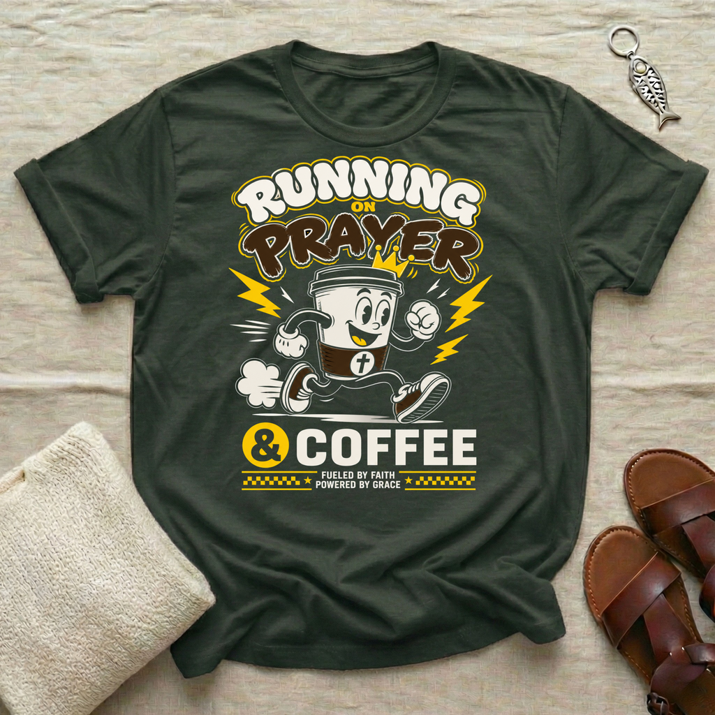Running On Prayer Tshirt