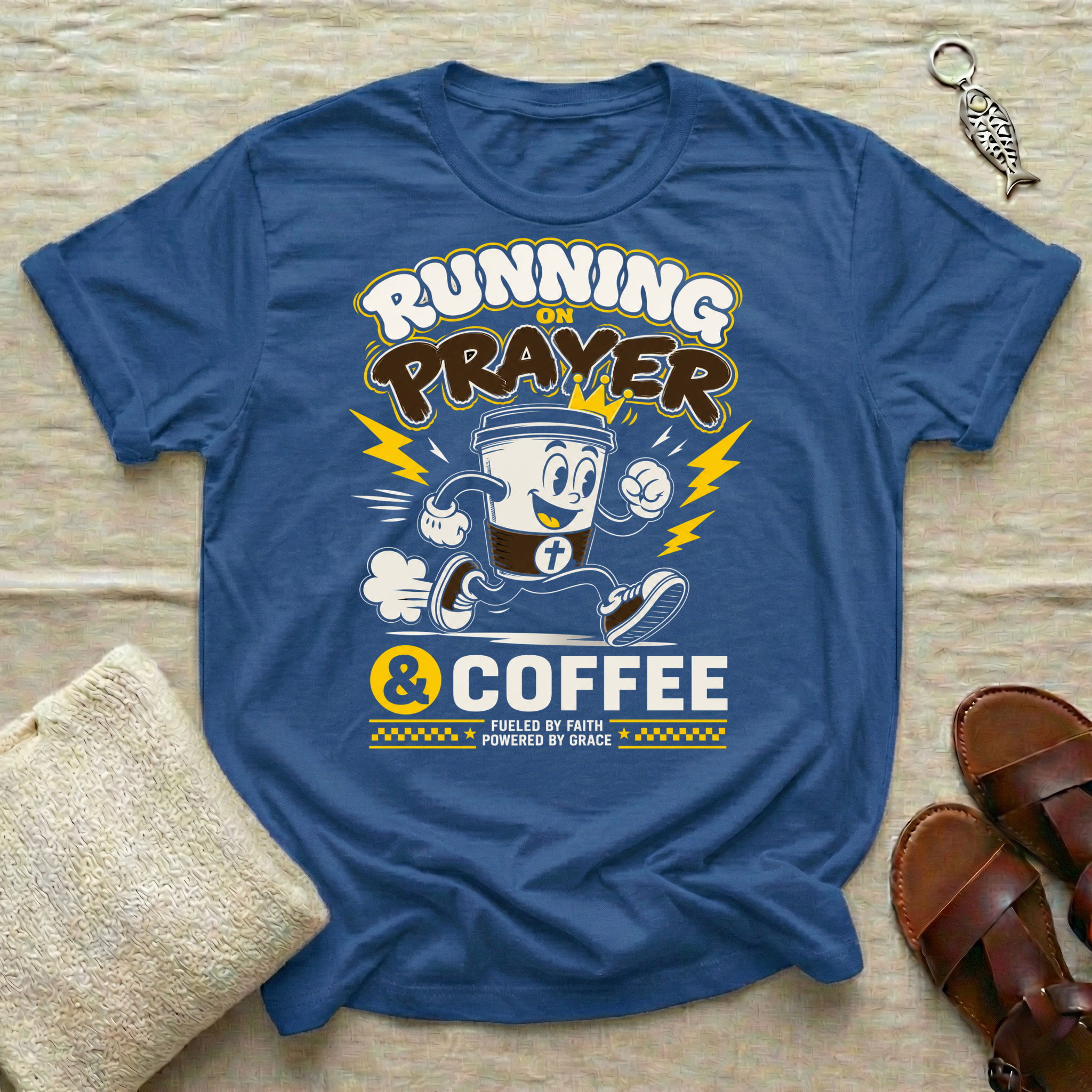 Running On Prayer Tshirt