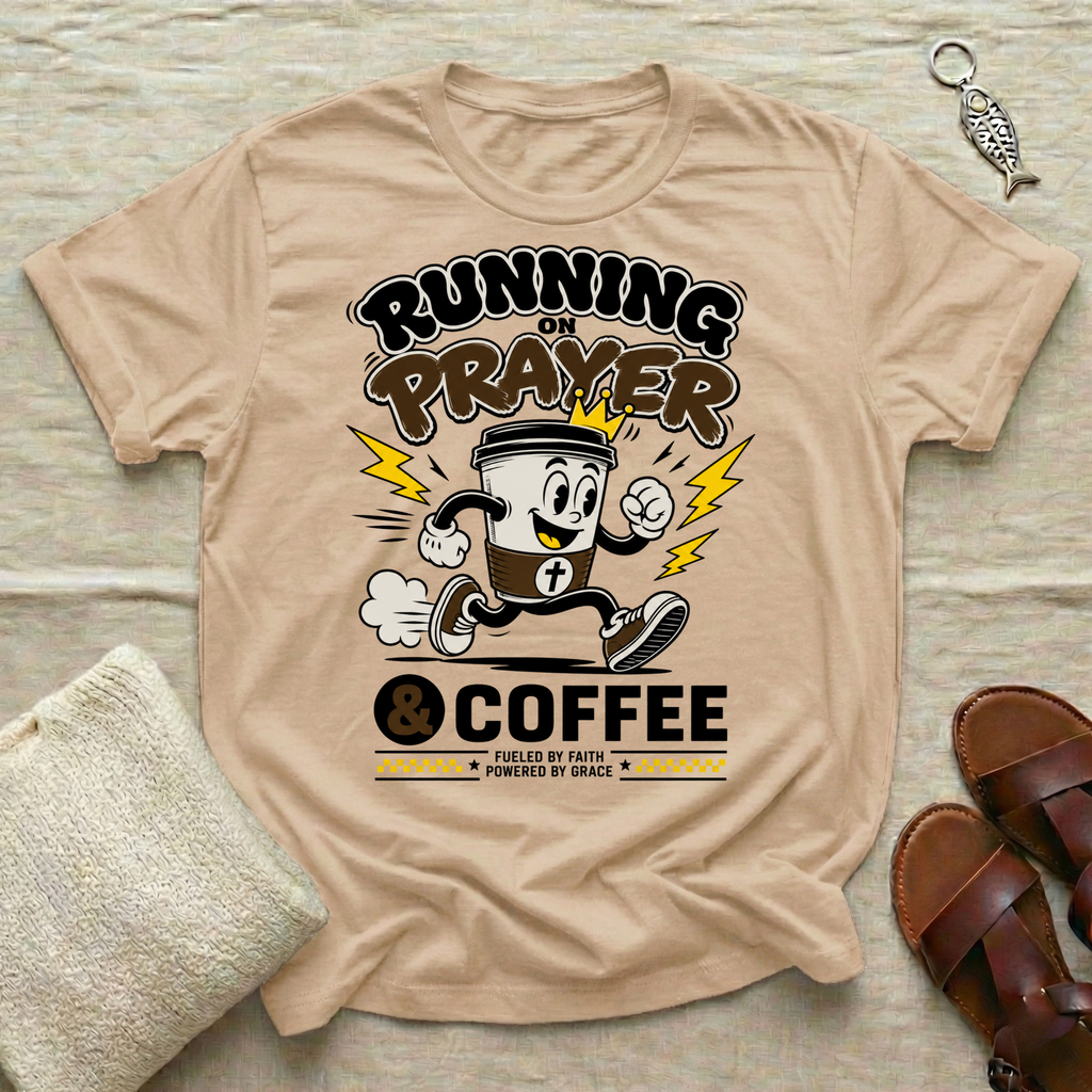 Running On Prayer Tshirt