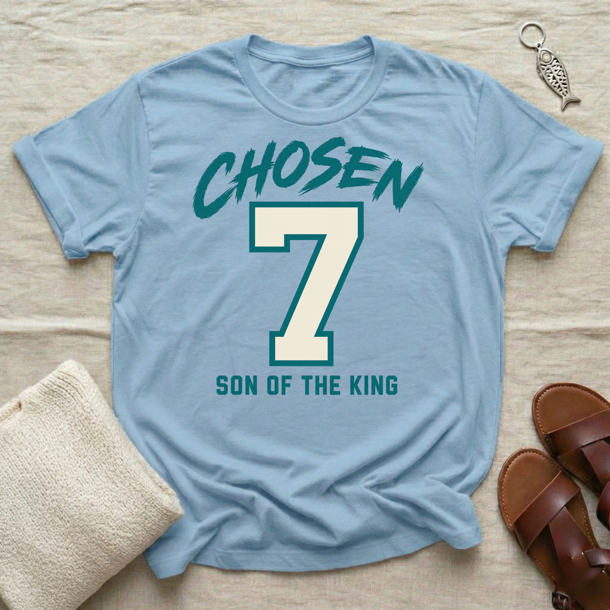Chosen 7 Boy Birthday Tshirt