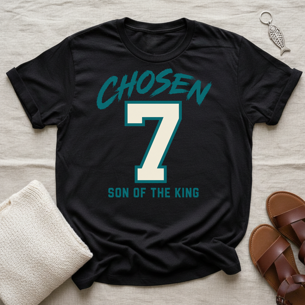Chosen 7 Boy Birthday Tshirt