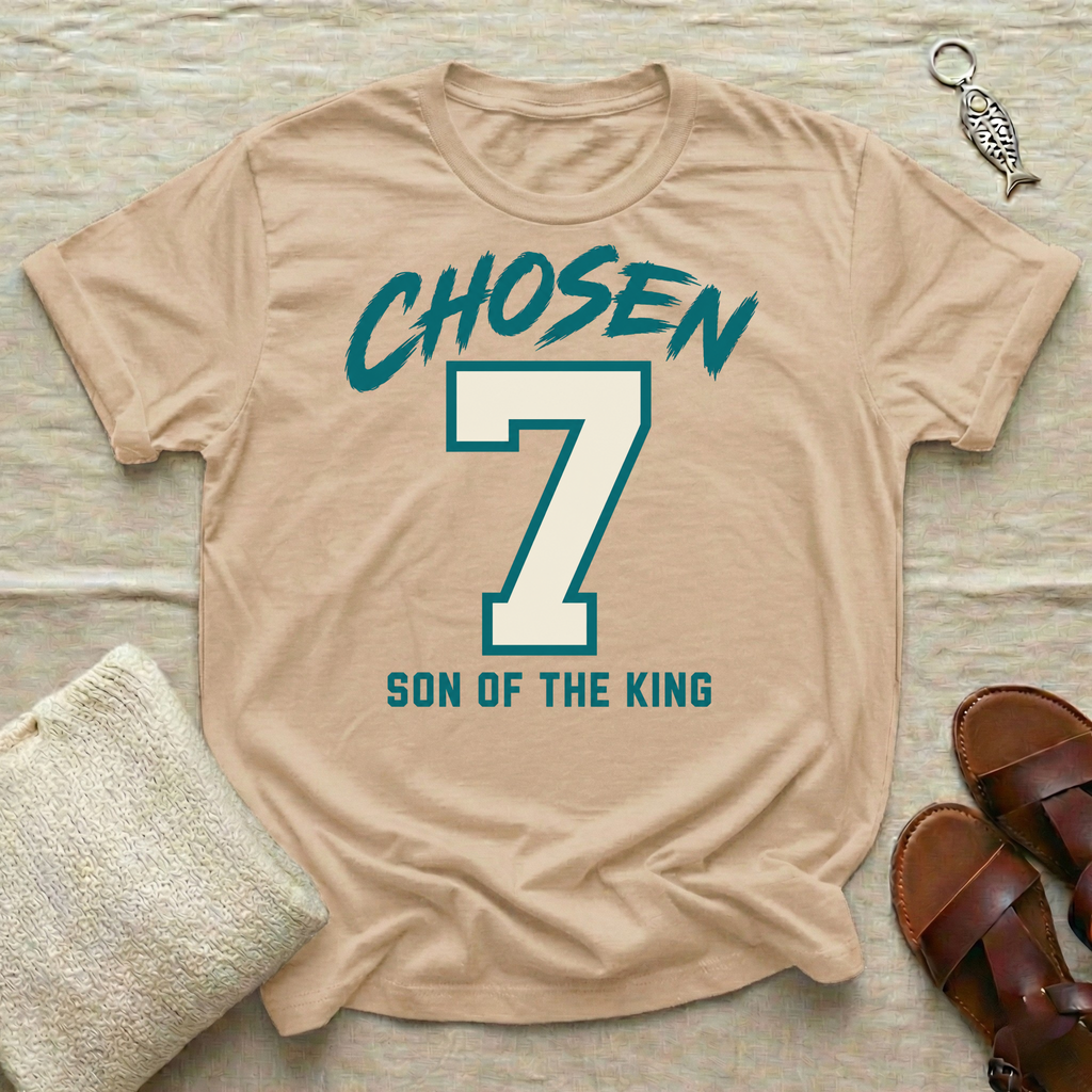 Chosen 7 Boy Birthday Tshirt