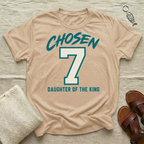 Chosen 7 Girl Birthday Tshirt