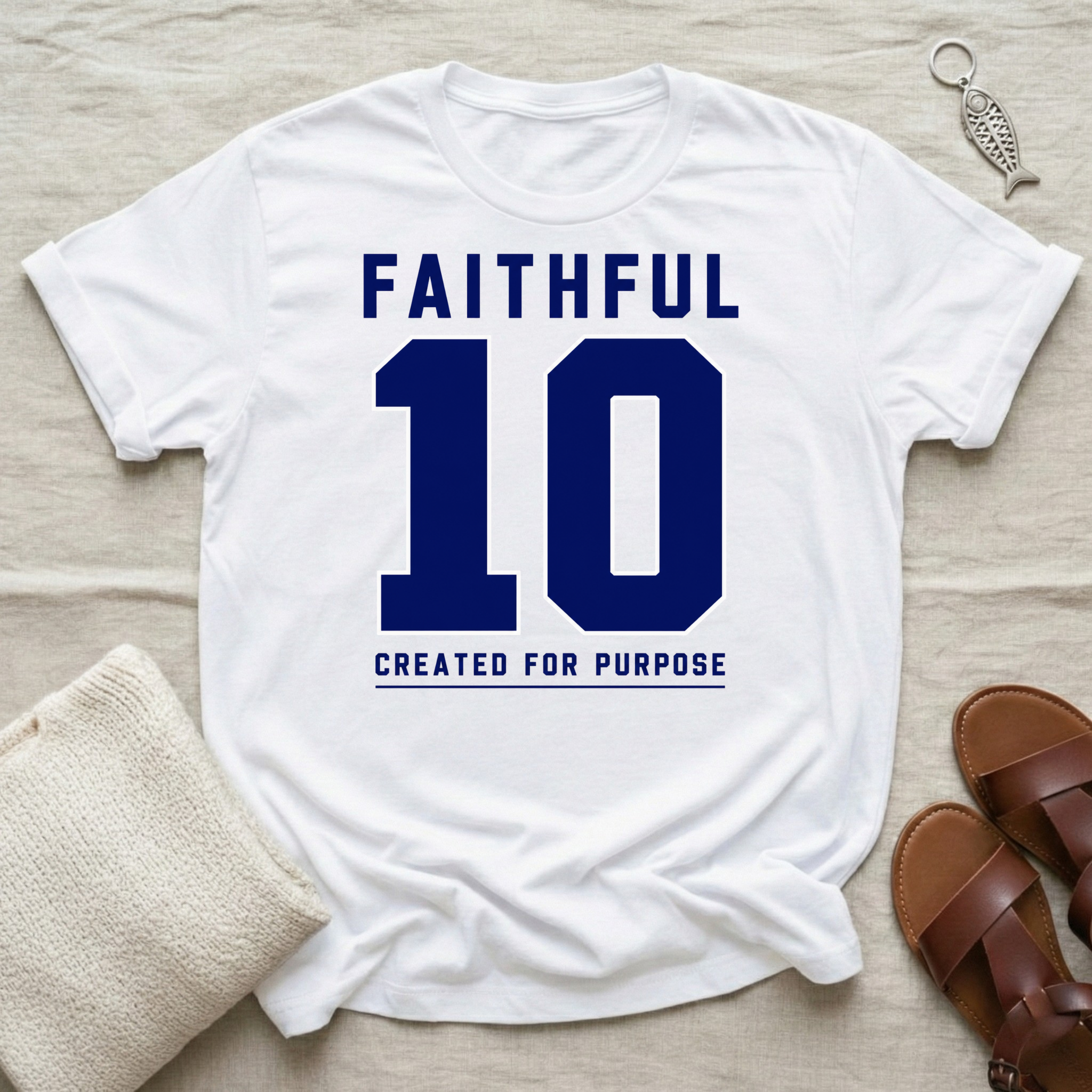 Faithful 10 Birthday Tshirt