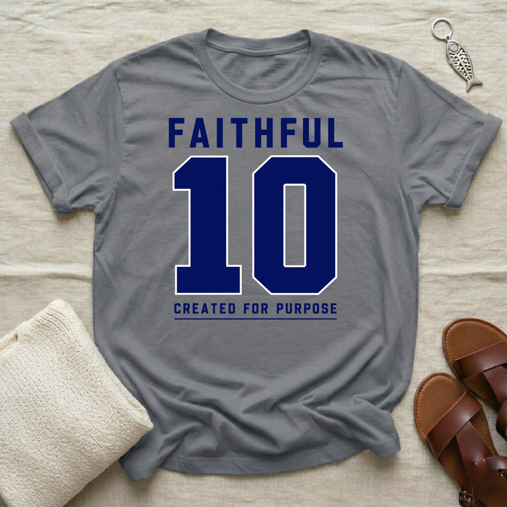 Faithful 10 Birthday Tshirt