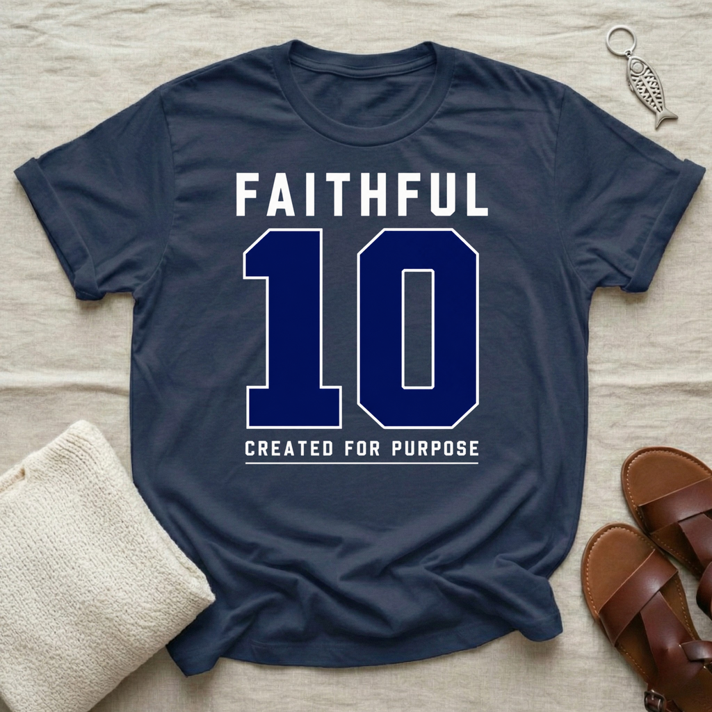 Faithful 10 Birthday Tshirt