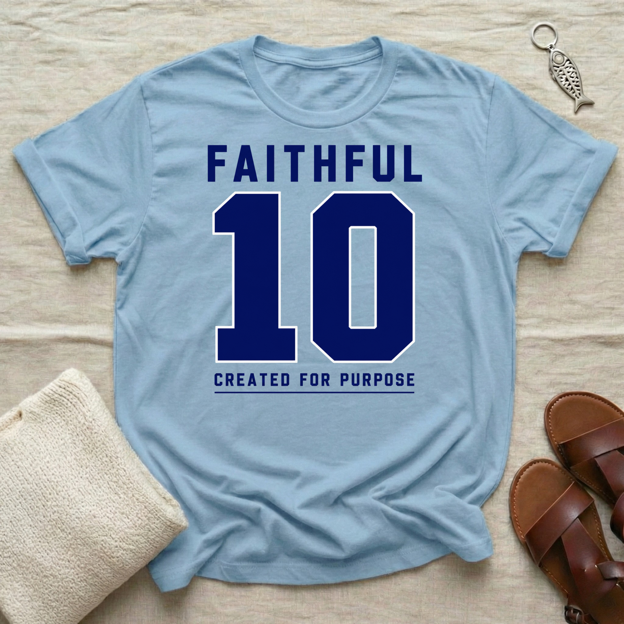 Faithful 10 Birthday Tshirt