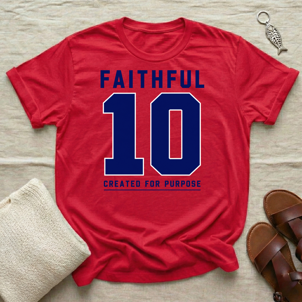 Faithful 10 Birthday Tshirt