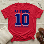 Faithful 10 Birthday Tshirt