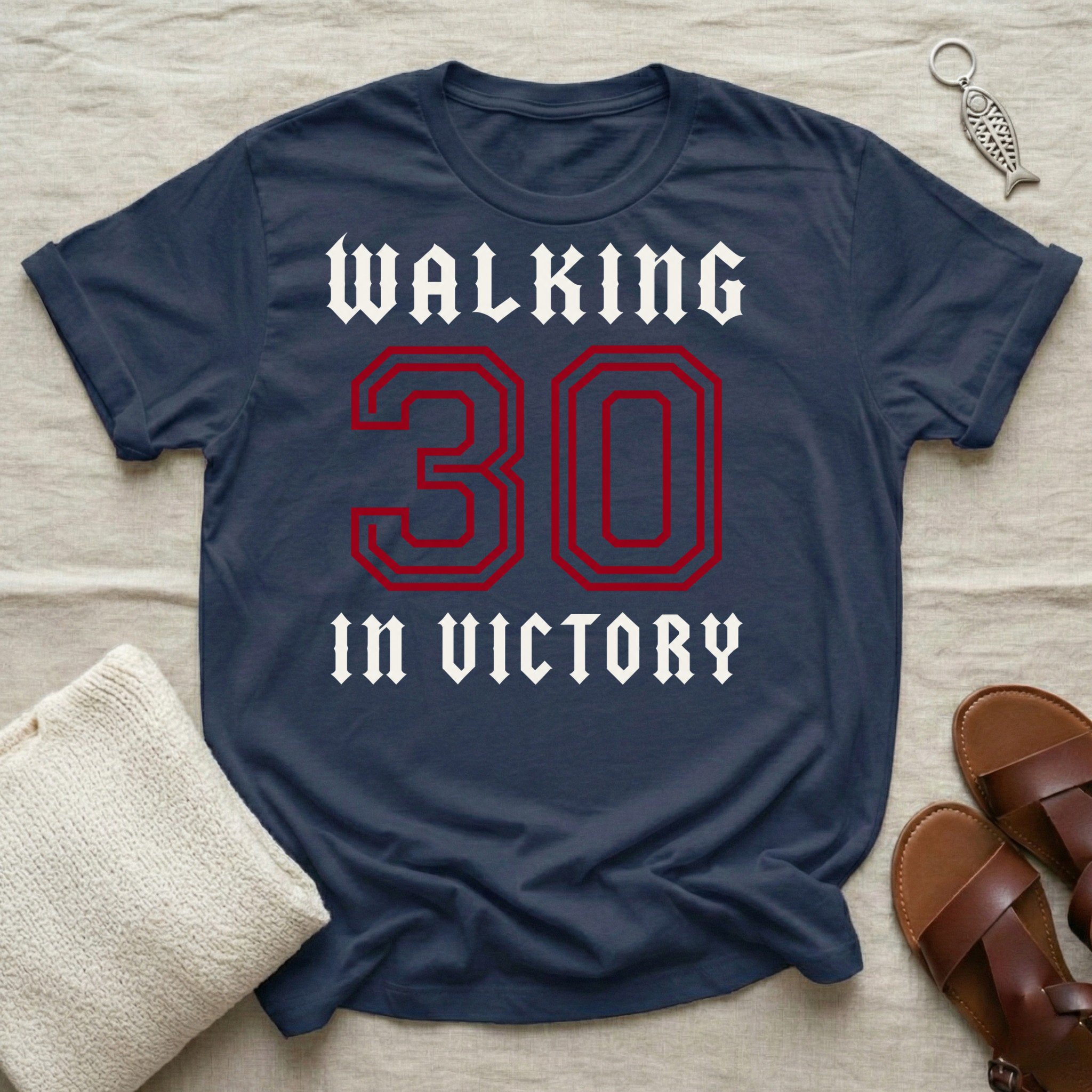 Walking 30 Birthday Tshirt