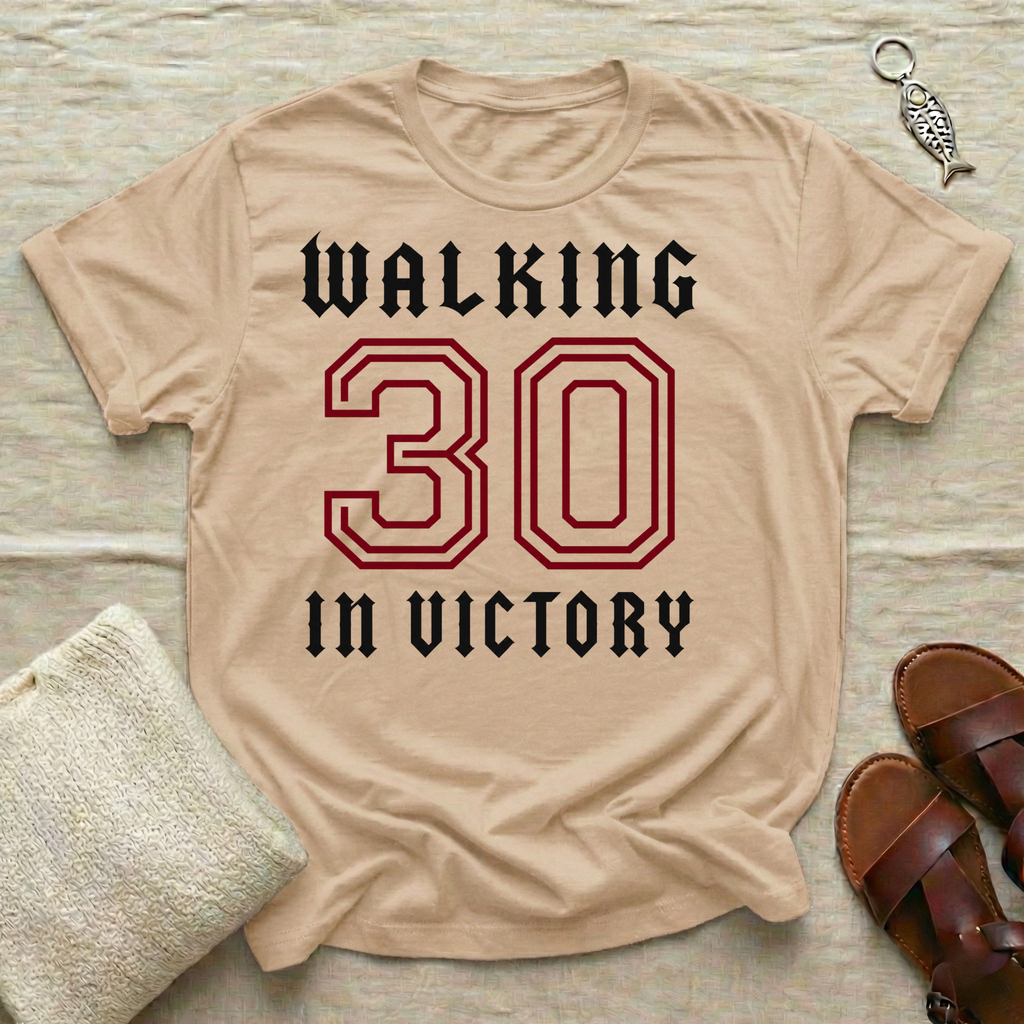 Walking 30 Birthday Tshirt
