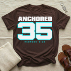 Anchored 35 Birthday Tshirt