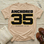 Anchored 35 Birthday Tshirt