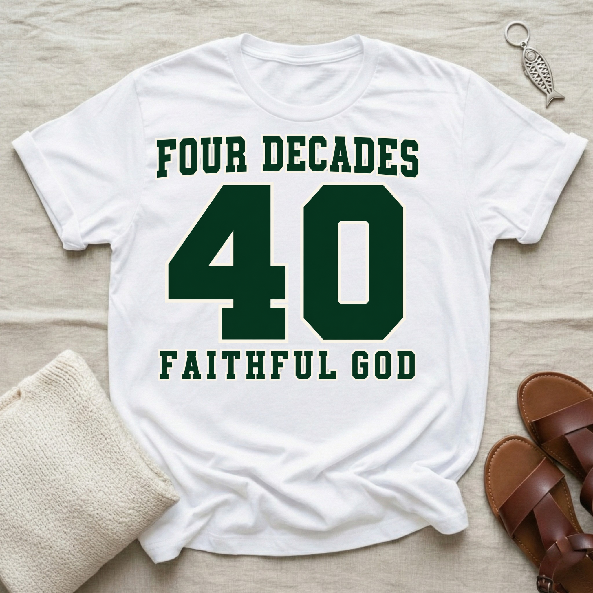 Faithful God | 40 Birthday Tshirt