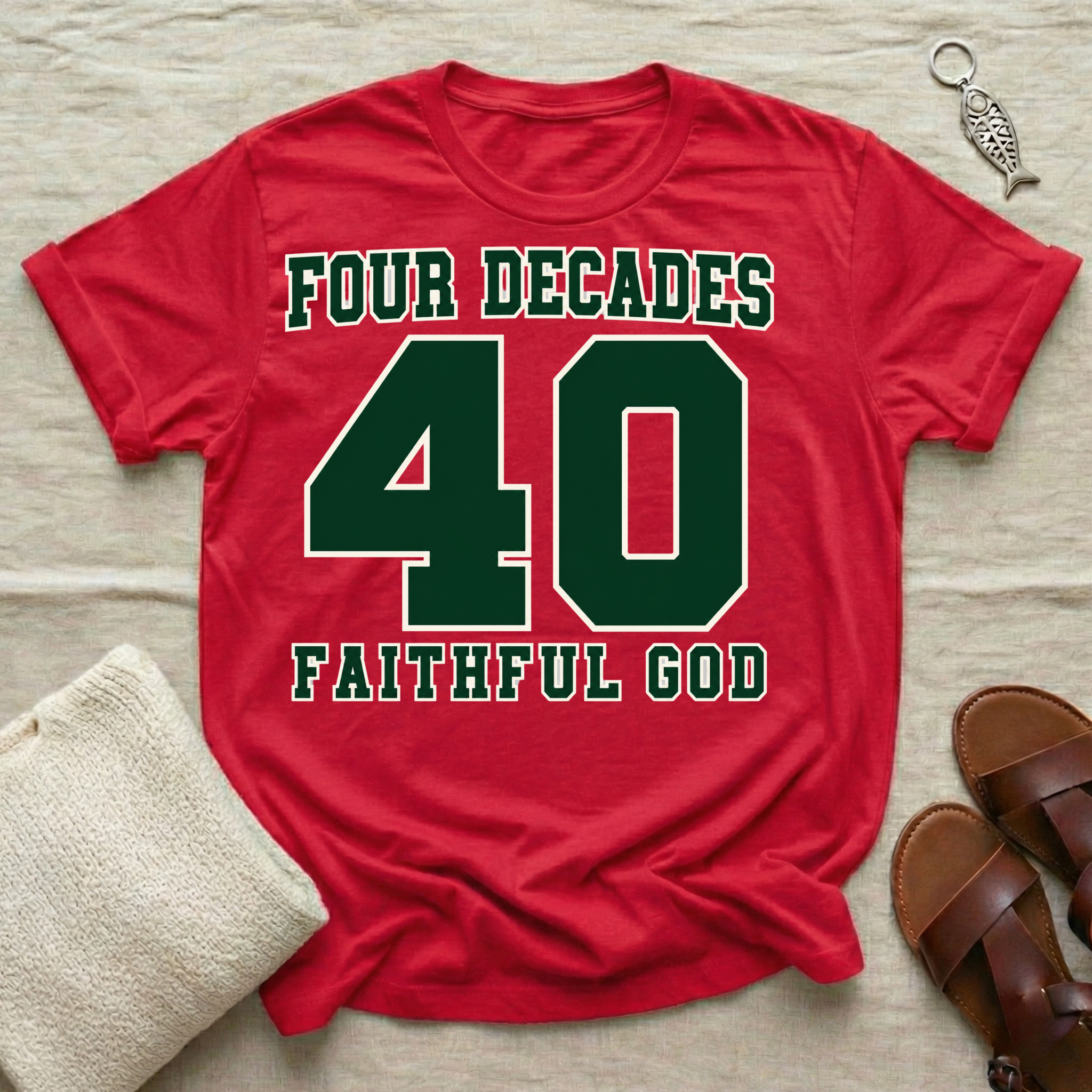 Faithful God | 40 Birthday Tshirt