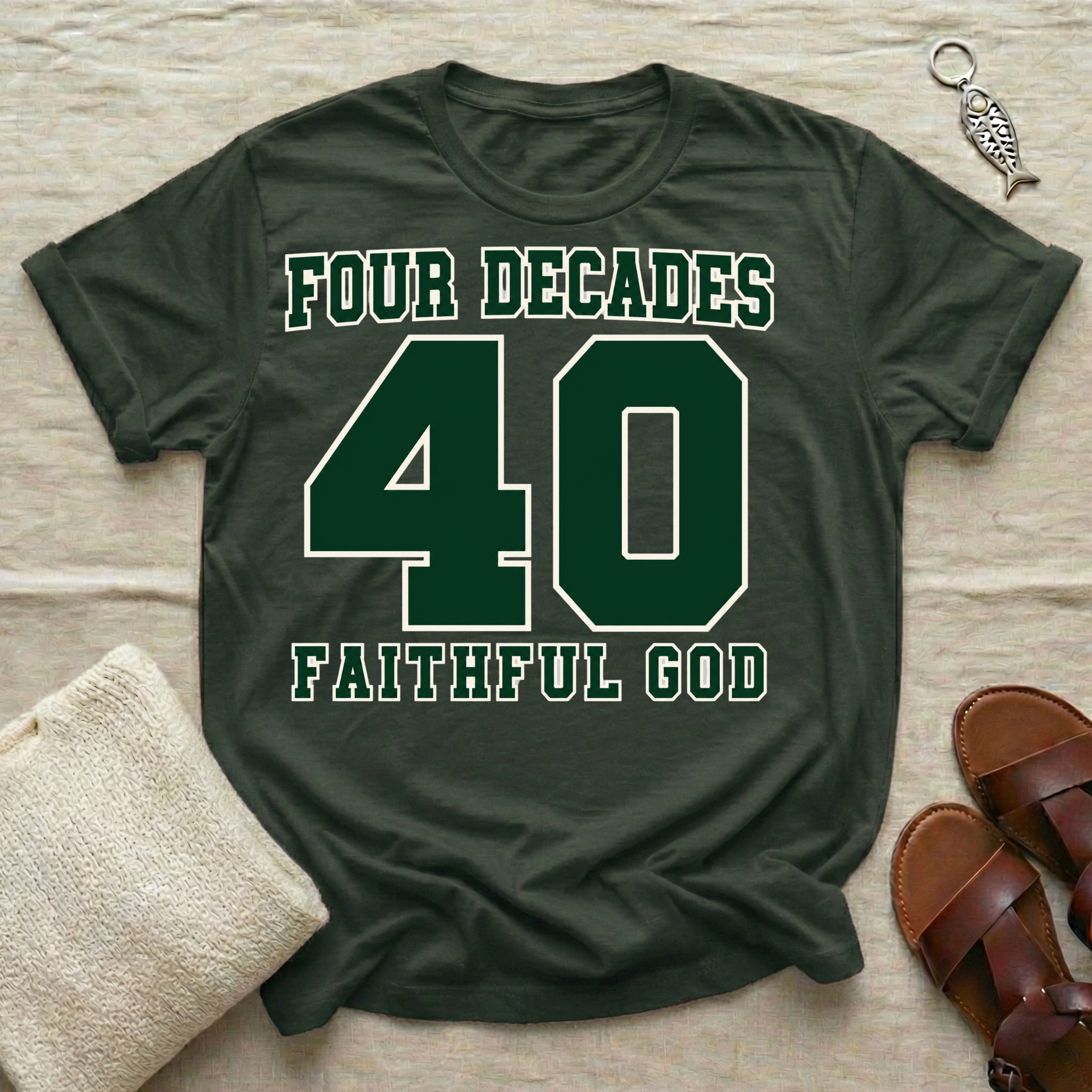Faithful God | 40 Birthday Tshirt