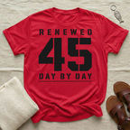 Renewed 45-Year Birthday Tshirt