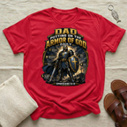 Dad Putting On The Armor Tshirt