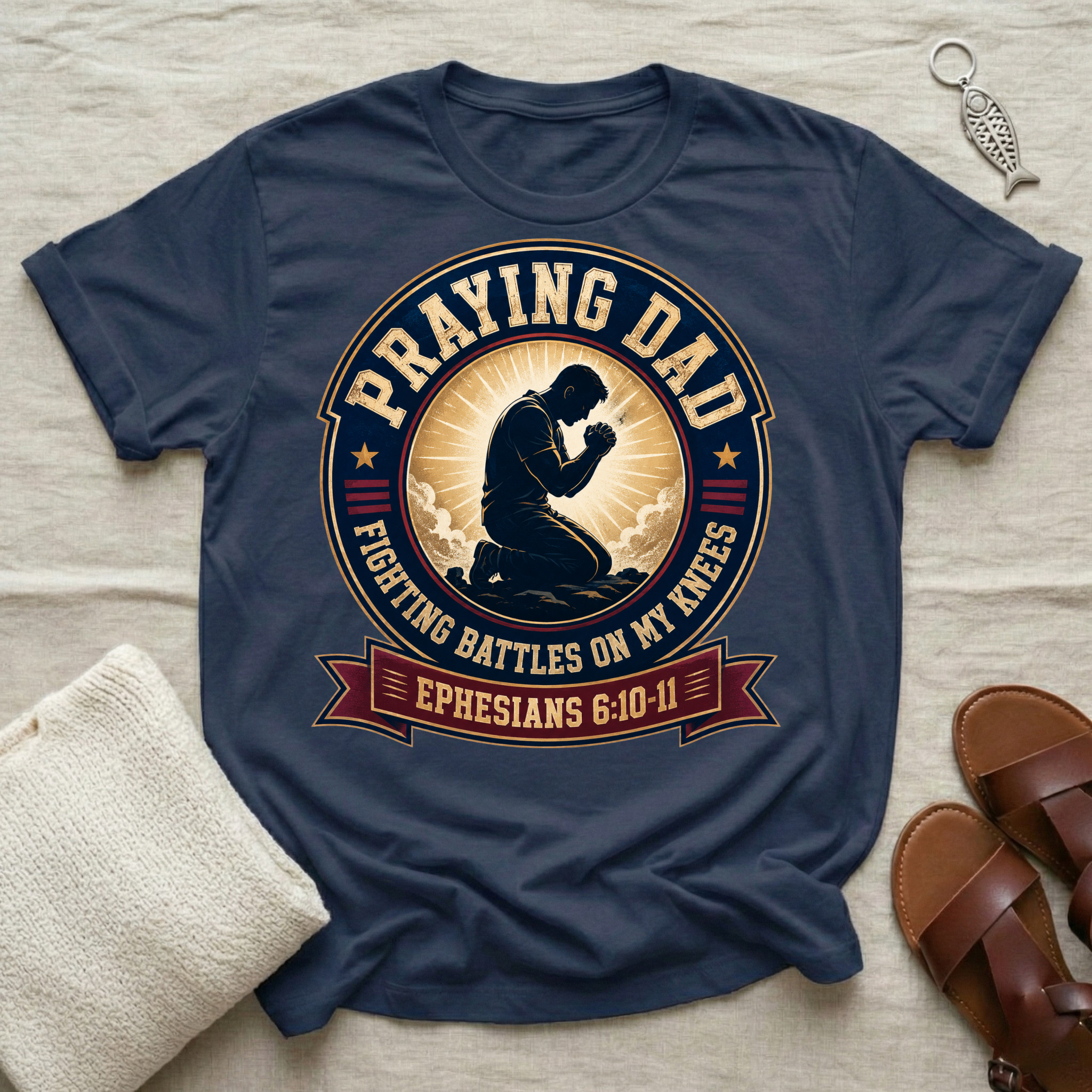 Praying Dad Tshirt