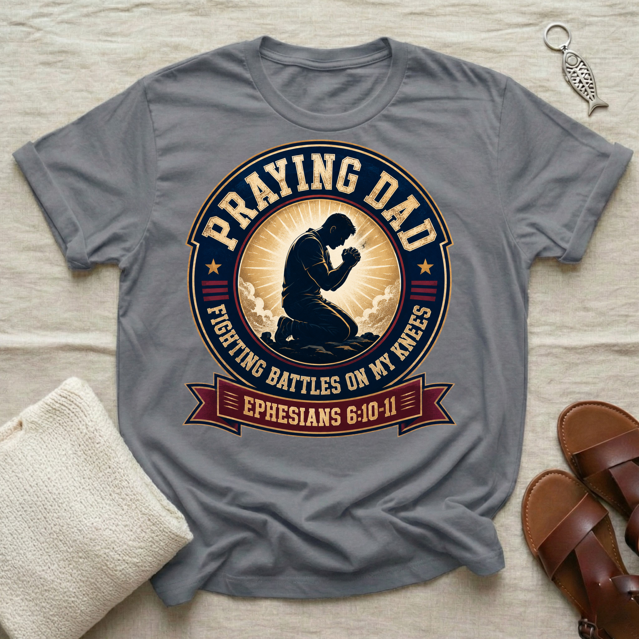Praying Dad Tshirt