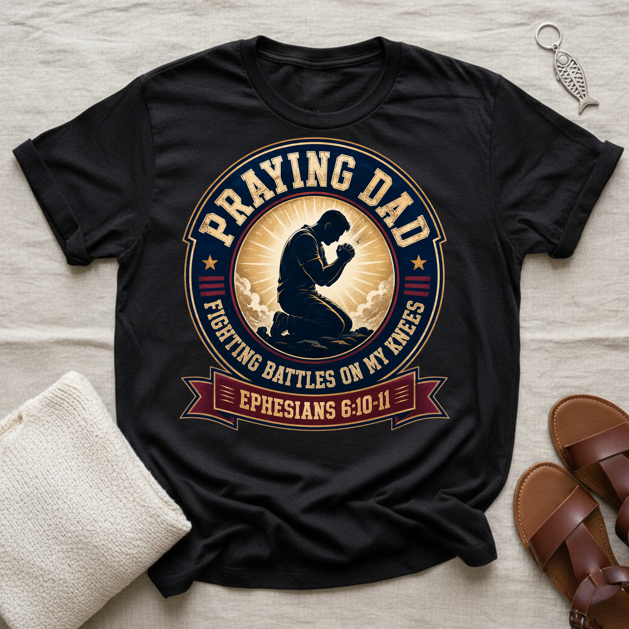 Praying Dad Tshirt