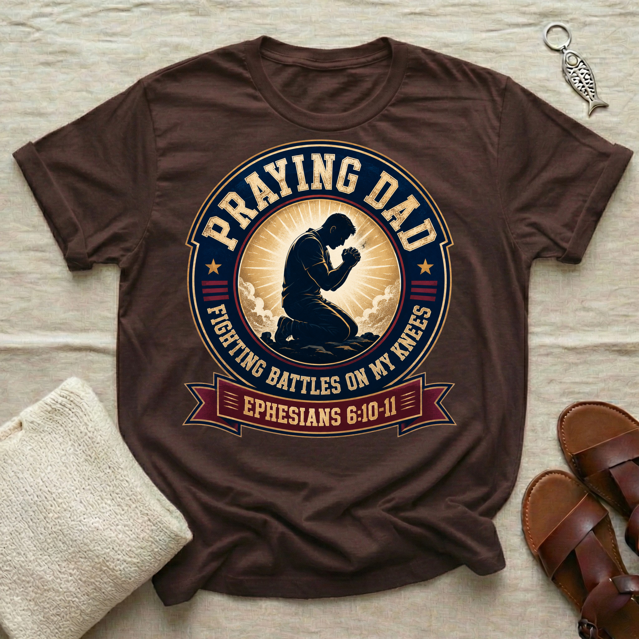 Praying Dad Tshirt
