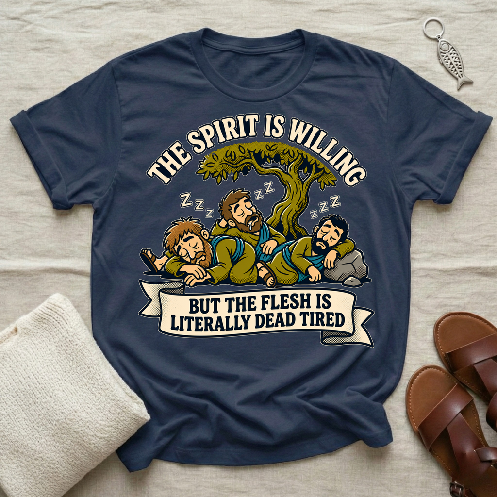 The Spirit Is Willing | Funny Tshirt