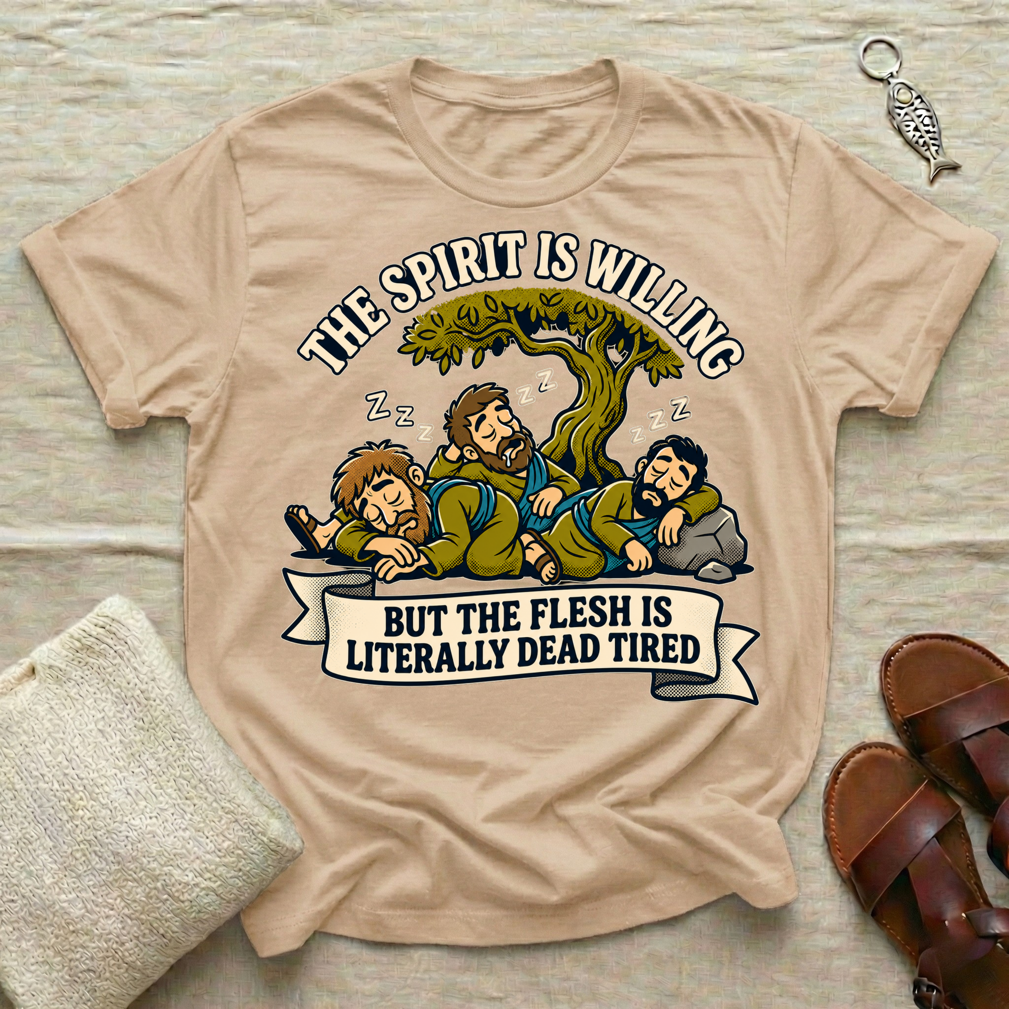 The Spirit Is Willing | Funny Tshirt