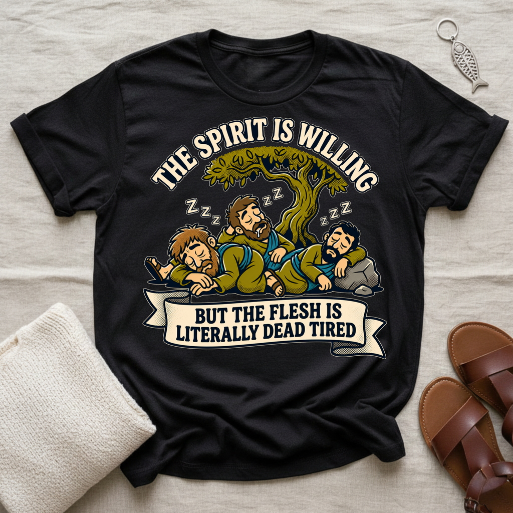 The Spirit Is Willing | Funny Tshirt