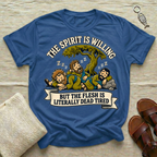 The Spirit Is Willing | Funny Tshirt