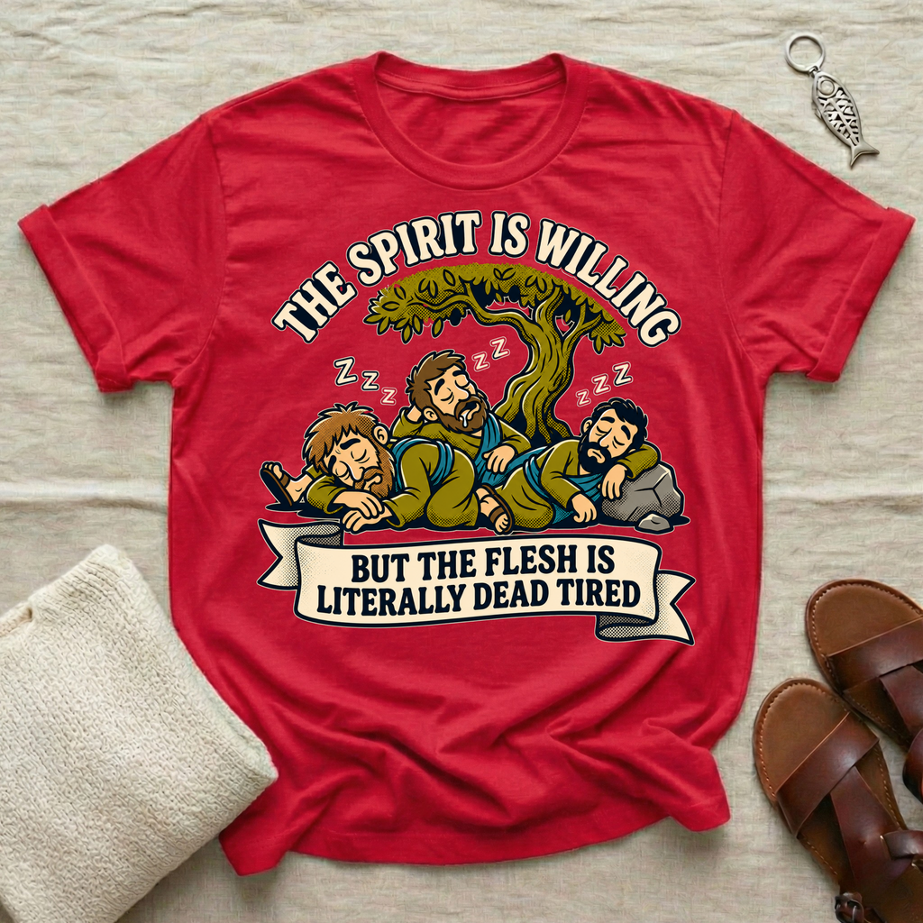 The Spirit Is Willing | Funny Tshirt