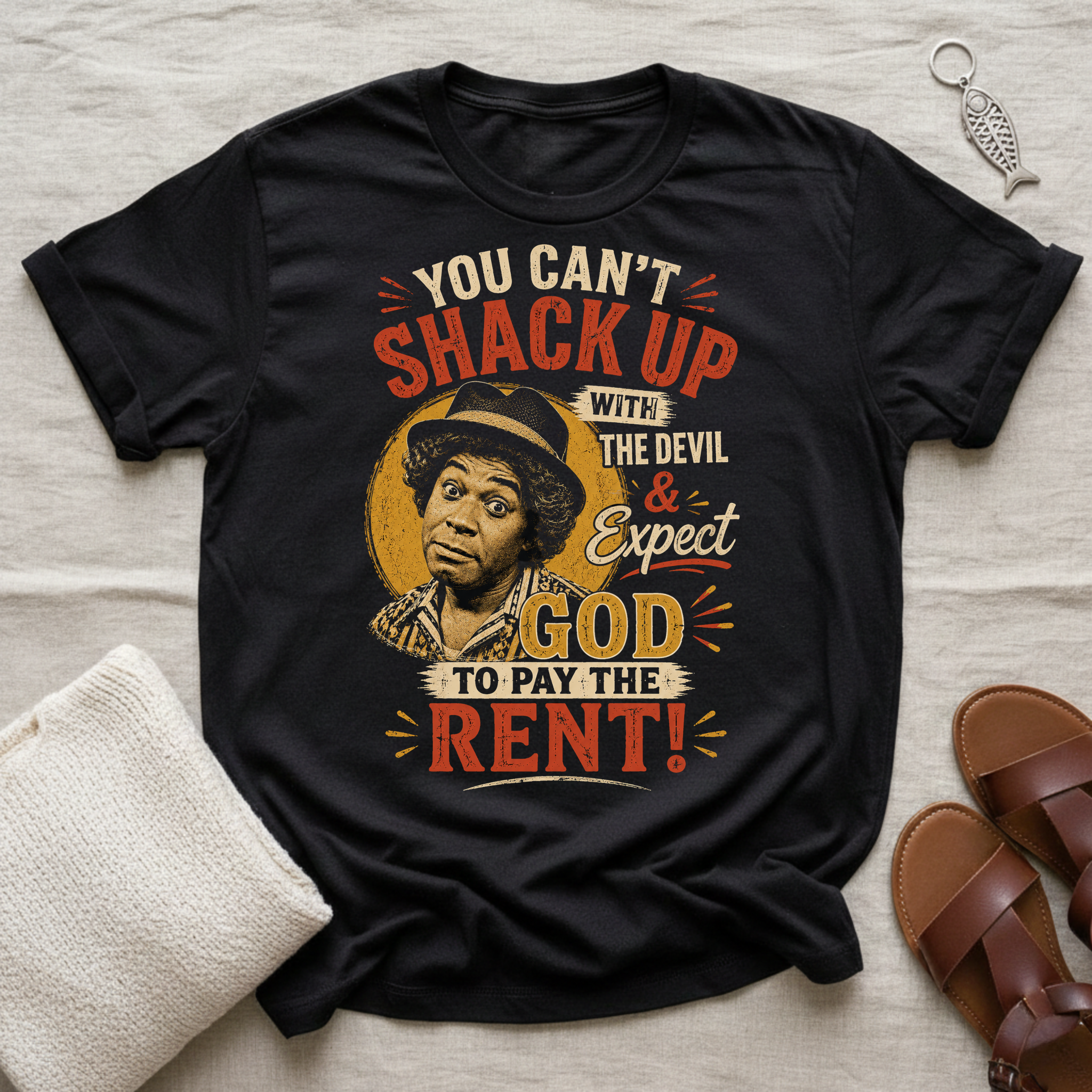 Can't Shack Up With The Devil | Funny Tshirt