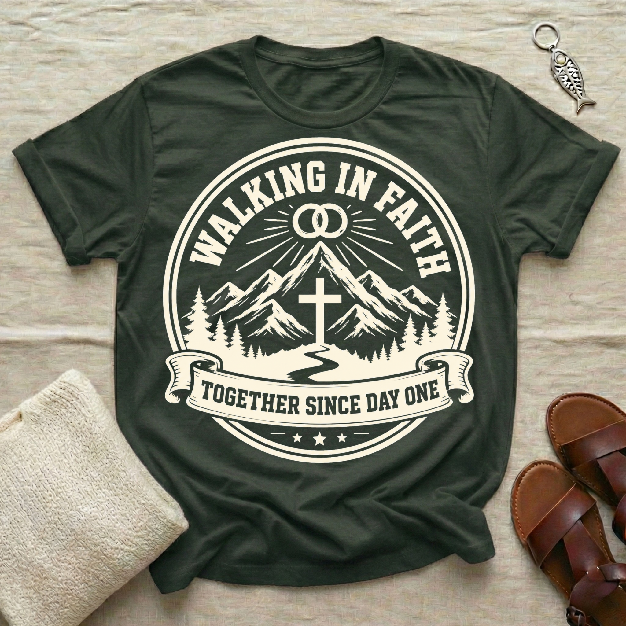 Walking In Faith Tshirt