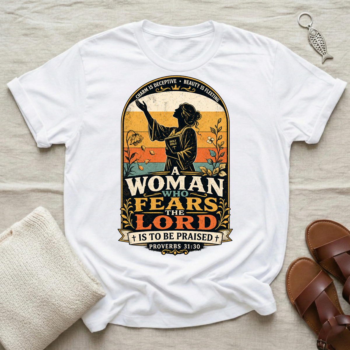A Woman Who Fears The Lord Tshirt