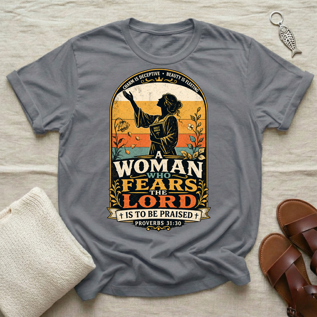 A Woman Who Fears The Lord Tshirt